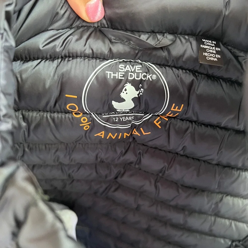 Save The Duck Kids Black Puffer Vest Ultra Light 12 Years  IRIS 17‎
